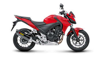 Akrapovic Slip-on Line Carbon Einddemper met E-keur Honda CB 500 F 2013 - 2015